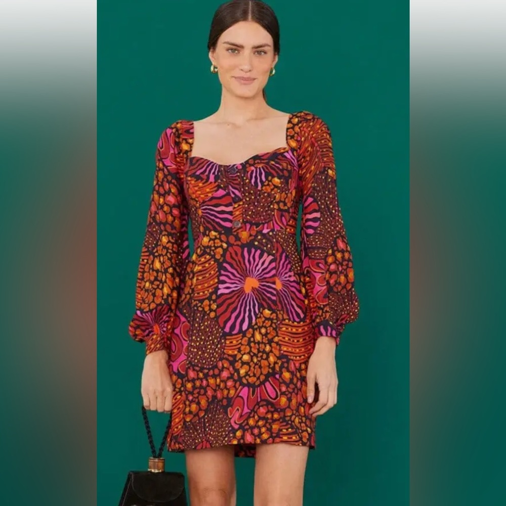 FARM Rio Multicolor Floral Dress
